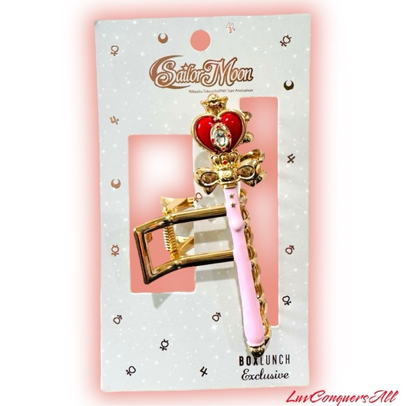 Pretty Guardian Sailor Moon Spiral Heart Moon Scepter Claw Chip